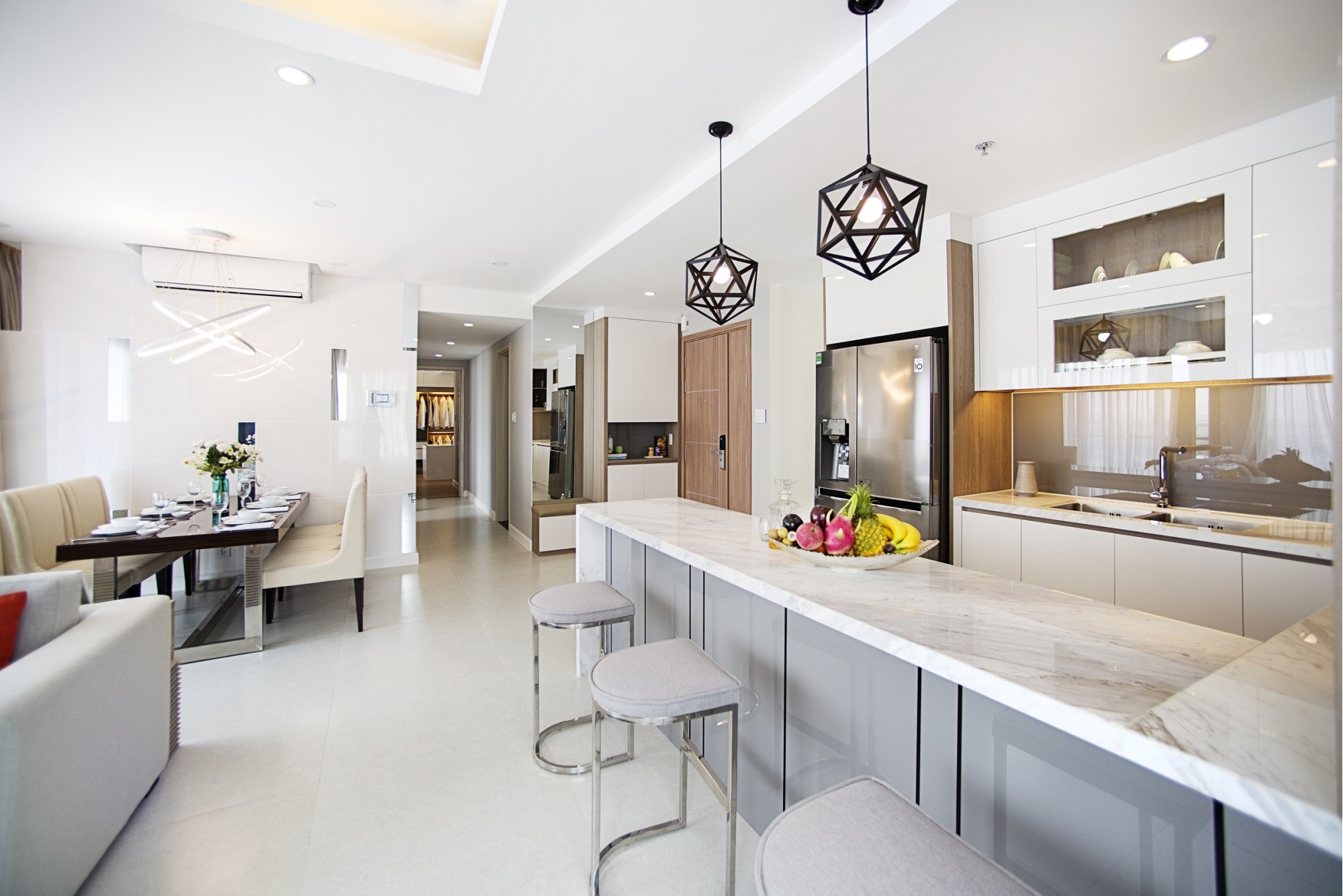 Nội thất Căn hộ 3 phòng ngủ - HA 19.03 - 112m2